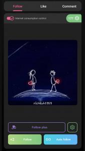 اسکرین شات 6 برنامه اینستا (فالوور،لایک و کامنت)