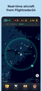 اسکرین شات 1 بازی Skycards by Flightradar24