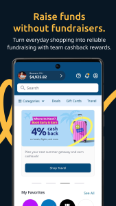 اسکرین شات 1 برنامه FlipGive Shop - Funding Sports