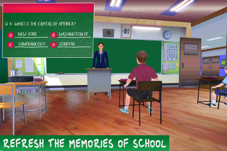 اسکرین شات 2 بازی High School Education Game