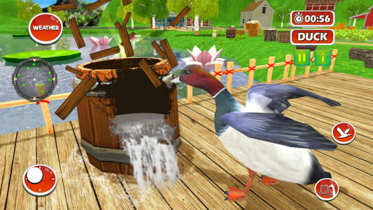 اسکرین شات 6 بازی Village Duck Life Bird Game