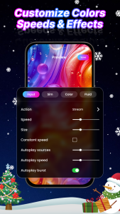 اسکرین شات 5 برنامه Flow Simulation Live Wallpaper