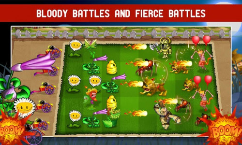 اسکرین شات 1 بازی Angry Plants Flower