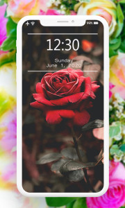 اسکرین شات 5 برنامه Flowers Wallpaper