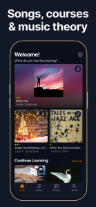 اسکرین شات 1 برنامه flowkey: Learn piano