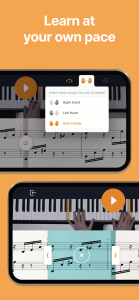 اسکرین شات 5 برنامه flowkey: Learn piano