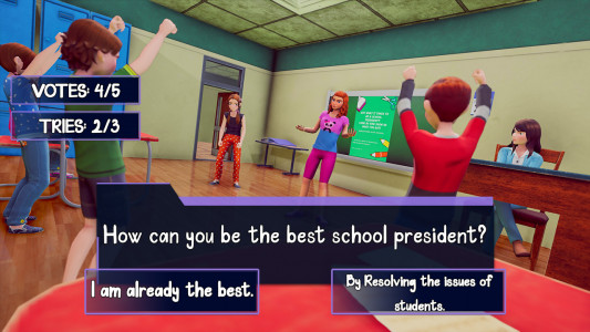 اسکرین شات 4 بازی Popular High School Girl Game