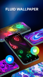 اسکرین شات 1 برنامه Magic Fluid: Magic Wallpaper