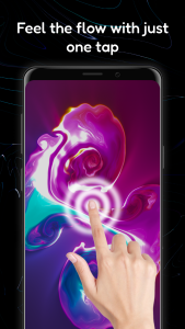 اسکرین شات 3 برنامه Magic Fluid, Live Wallpaper 4D