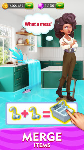 اسکرین شات 2 بازی Solitaire Tripeaks Home: Merge