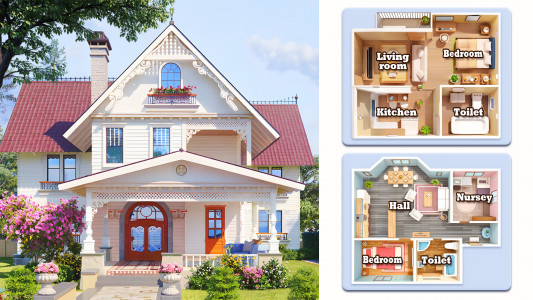 اسکرین شات 7 بازی Room Makeover