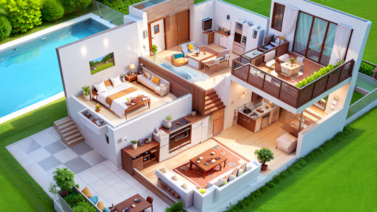 اسکرین شات 6 بازی Room Makeover