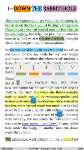 اسکرین شات 3 برنامه Moon+ Reader