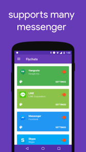 اسکرین شات 4 برنامه Flychat