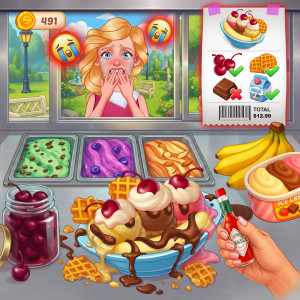 اسکرین شات 2 بازی Kitchen Craze: Restaurant Game