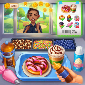 اسکرین شات 3 بازی Kitchen Craze: Restaurant Game