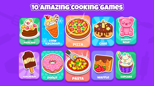 اسکرین شات 1 بازی Food Maker Cooking Games