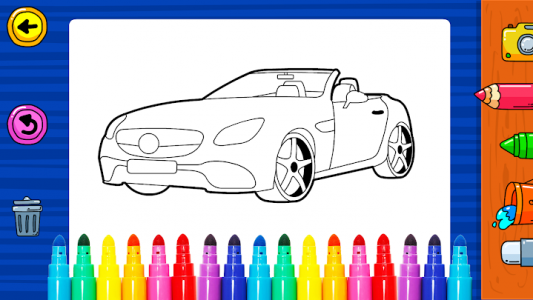 اسکرین شات 6 بازی Learn Coloring & Drawing Car Games for Kids