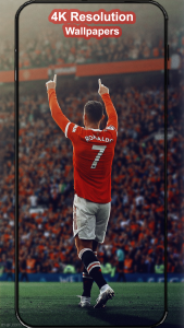 اسکرین شات 2 برنامه Football Wallpaper HD 4K