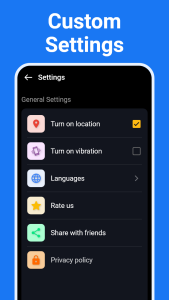 اسکرین شات 6 برنامه Compass - Accurate & Digital