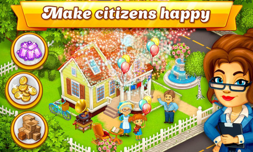 اسکرین شات 2 بازی Cartoon City - farm to village