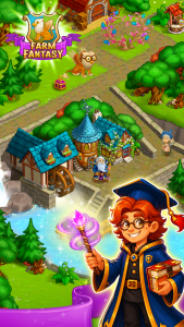 اسکرین شات 7 بازی Farm Town: Magic Fairy Village