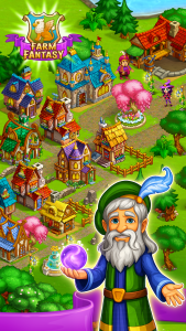 اسکرین شات 8 بازی Farm Town: Magic Fairy Village