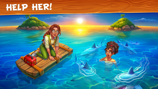 اسکرین شات 2 بازی Farm Island - Journey Story