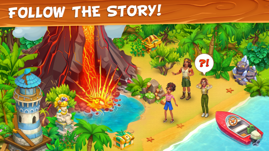 اسکرین شات 3 بازی Farm Island - Journey Story