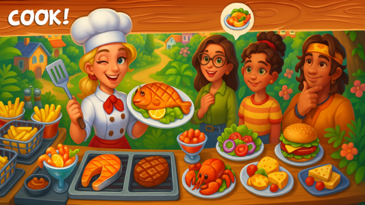 اسکرین شات 4 بازی Farm Island - Family Journey