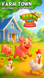 اسکرین شات 3 بازی Farm Town: Merge Village Story