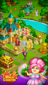 اسکرین شات 1 بازی Farm Town: Magic Fairy Village