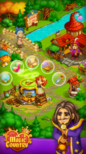 اسکرین شات 2 بازی Farm Town: Magic Fairy Village