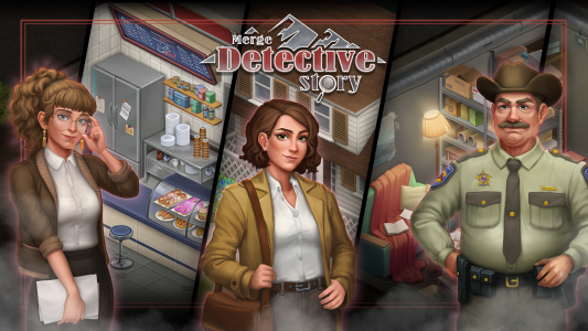 اسکرین شات 1 بازی Merge Detective mystery story
