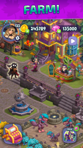 اسکرین شات 2 بازی Halloween Farm: Monster Family