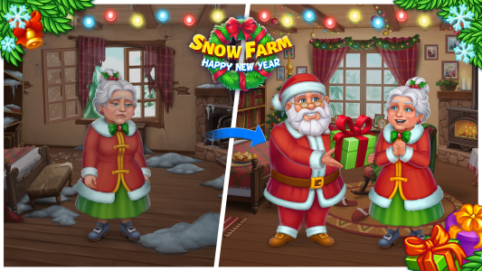 اسکرین شات 5 بازی Snow Farm - Santa Family story