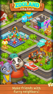 اسکرین شات 1 بازی Farm Zoo Happy Day in Pet City
