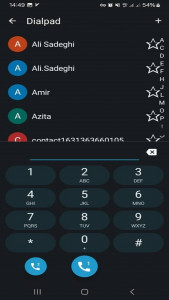 اسکرین شات 2 برنامه ‏تماس پیشرفته