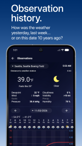 اسکرین شات 8 برنامه Foreca Weather & Radar