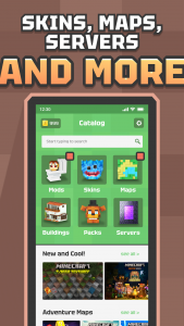 اسکرین شات 6 برنامه ModBox: Maps Mods Minecraft PE