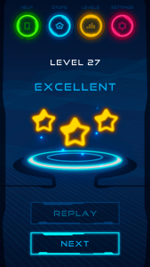 اسکرین شات 4 بازی Magnetic Balls: Neon