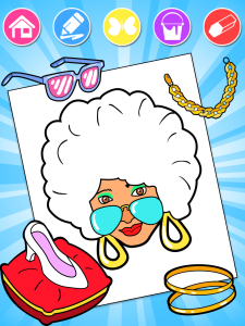 اسکرین شات 6 برنامه Beauty Coloring Book 3