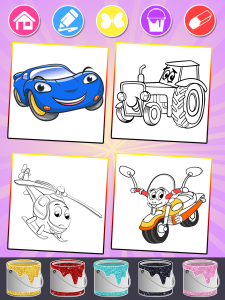 اسکرین شات 6 برنامه Coloring Book & Games for Kids