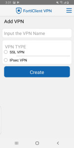 اسکرین شات 1 برنامه FortiClient VPN