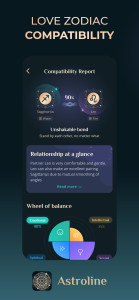 اسکرین شات 1 برنامه Astroline - Daily Horoscope