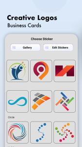 اسکرین شات 5 برنامه Business & Visiting Card Maker