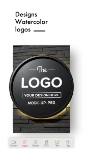 اسکرین شات 3 برنامه Logo Maker - Watermark Design