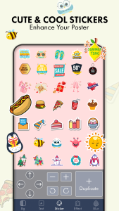 اسکرین شات 4 برنامه Poster Maker & Flyer Ads Page