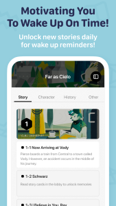 اسکرین شات 2 برنامه Book Morning Routine Waking Up