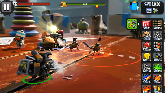 اسکرین شات 1 بازی Bug Heroes: Tower Defense